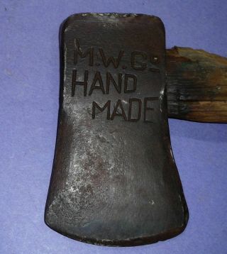 m.  w.  co.  hand made ax 2