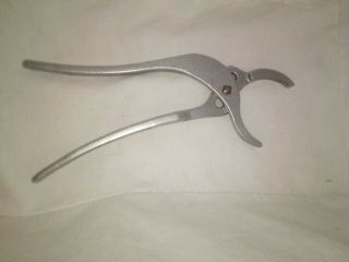 Vintage Utica Tools No.  527 Grip Slip Teeth Pliers Tool Usa Useful