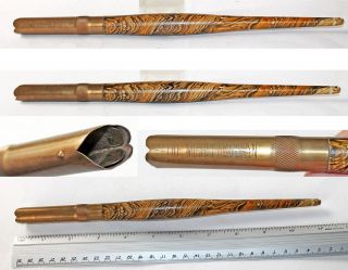Vtg Giant 11 " Pen Nib Holder L9 - Midget American Pencil Co N.  Y