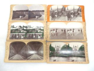 Antique Keystone View Company Stereoscope W/ Cards and Viewer 2