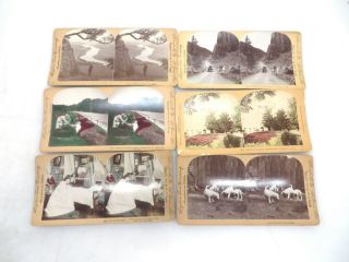 Antique Keystone View Company Stereoscope W/ Cards and Viewer 3