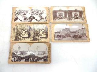 Antique Keystone View Company Stereoscope W/ Cards and Viewer 5