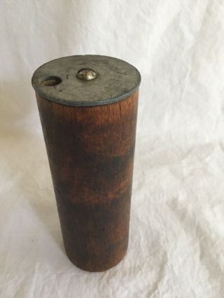 Antique Drill Bit Holder Craftsman Vintage Hardware Tool Organizer Wood