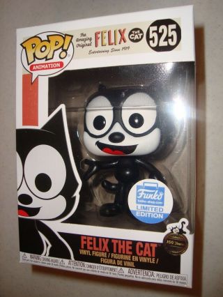 Funko Pop Animation Funko Shop Exclusive Felix The Cat With Bag Of Fun 525