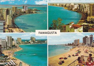 Cyprus Postcard Views Of Famagusta Early 1970 S Nagele