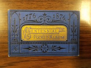 Centennial Pocket Album 1875 By The Centennial Album Co Official Souvenir