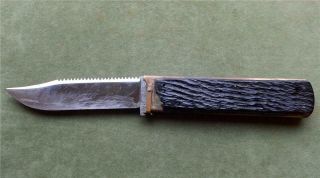 Rare Vintage Kabar Tri Folding Knife Union Cutlery Olean Ny