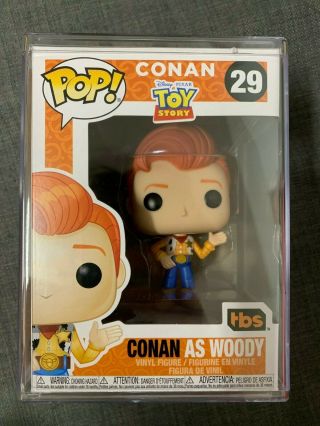 Funko Pop Toy Story Conan: Conan As Woody 29 (sdcc Comic Con 2019 Exclusive)