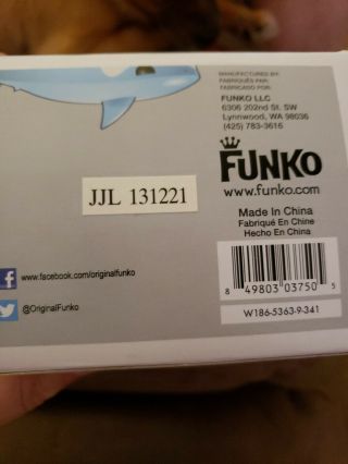 Funko Pop Disney Pixar Finding Nemo Bruce Shark 76 box slightly 5