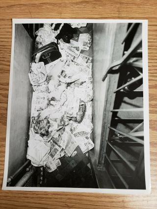 Nypd Crime Scene Photo Graphic Mangled Body Parts Chopped Up 10 " X8 "