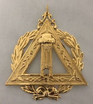 Freemason Royal Arch Mason Grand Scribe Officer Collar Jewel