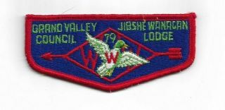 Boy Scout Oa Lodge 79 Jibshe Wanacan Flap In