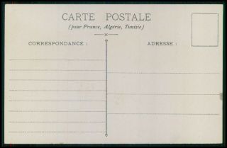 Art Nouveau Italy concertina music advertising Cocoa Bensdorp old 1910s postcard 2