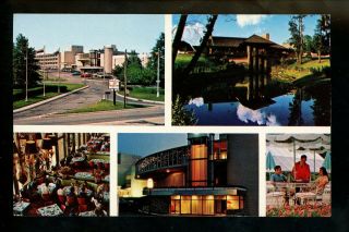 Jersey Nj Postcard Cherry Hill Inn & Lodge Hotel Chrome