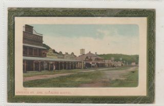 Vintage Postcard Ipswich St Esk Looking South Queensland 1900s