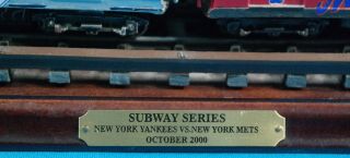Danbury Miniature Subway Series Yankees vs Mets 2000 World Series 3