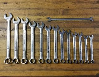 Vintage Craftsman V Wrenches • Vintage Machinist Mechanic Automotive Tool Usa