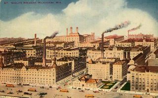 Postcard Schlitz Brewery,  Milwaukee,  Wisconsin - Circa 1908