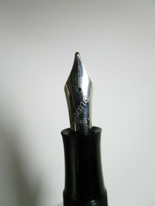 Rare 1940´s German GREIF GOLD pistonfiller fountain pen flexy OM nib 2