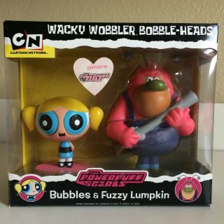 Funko Wacky Wobbler Powerpuff Girls Bubbles & Fuzzy Lumpkin