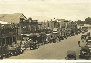 Rare Find Goverment Rd 1920 Nairobi Africa Now Moi Avenue Photographic Postcard