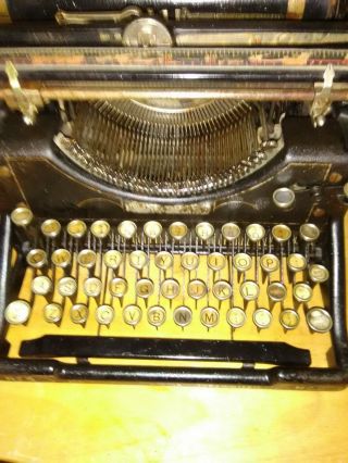 Antique Underwood Standard Typewriter No.  5 - 3