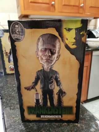 Action Figure - Frankenstein - Neca Head Knocker Bobble Head Monsters Nib