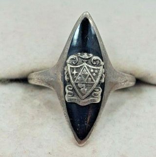 Vintage Lgb Sterling Silver Kappa Delta Sorority Ring