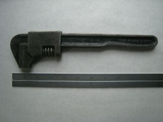 Antique Adjustable Ford Monkey Wrench 11 " Auto 5 And - 18