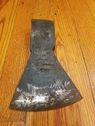 Rare Vintage Goldenberg French Tomahawk Style Ax Head 5 " Blade 2 1/2 Lbs Wood.