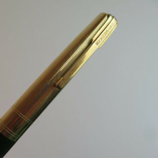 Vintage 14k Gold Filled Watermans Mechanical Pencil - Black And Gold