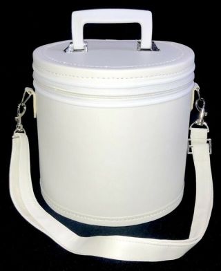 Deluxe Fez Case (white) With Optional Shoulder Strap - (fc - 1w)