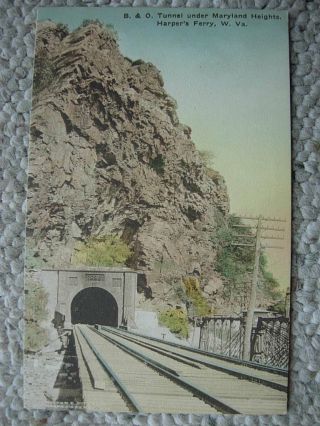 Harpers Ferry Wv - B&o Railroad Tunnel - Maryland Heights - W Va - West Virginia Rr