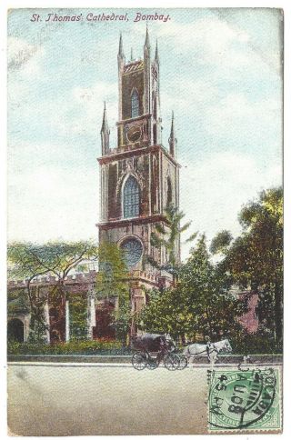 India Bombay Mumbai St.  Saint Thomas Cathedral Church Cover To South Africa