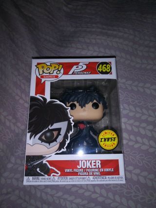 Funko Pop Joker 468 Limited Edition Chase Persona 5 P5 Series