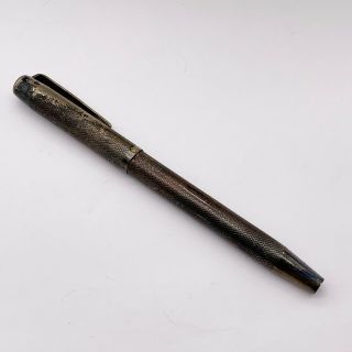Antique Solid Silver Sterling Old Propelling Pencil