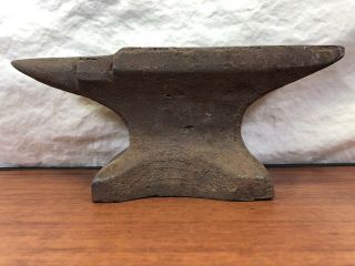 Old Blacksmith Barn Find Vintage Blacksmithing Collectible Small Antique Anvil