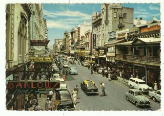 Australia Postcard - Rundle Street,  Adelaide,  South Australia - 1960 