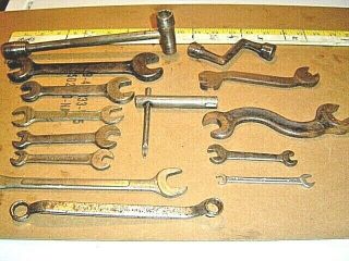 14 Vintage Farm Mechanics Wrenches Williams,  Billings,  Tomahawk Auto Tools