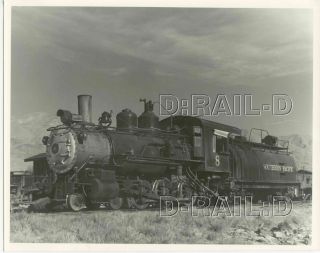 9dd776 Rp 1951 Southern Pacific Railroad Narrow Gauge 4 - 6 - 0 Loco 8 Keeler Ca