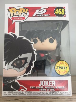 Funko Pop Joker 468 Limited Edition Chase Persona 5 Series