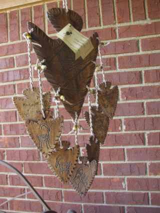 Kokopelli Potter Delma Tangreen Hanging Arrow Heads Decorative Wind Chime