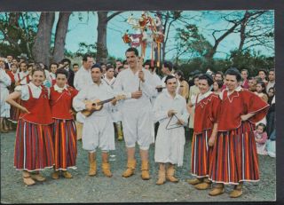 Portugal Postcard - Funchal (madeira) - Typical Dance T769