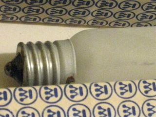 18 Frosted Tubular Westinghouse Incandescent Light Bulbs (04319) 20 watt C9 - 1/4 5