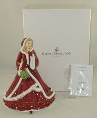 Royal Doulton Pretty Ladies Figurine " Christmas Wish " Hn 5429