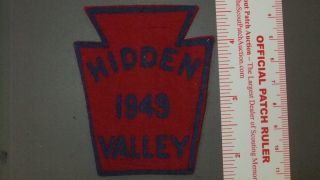 Boy Scount Hidden Valley 1949 Keystone Area Council 2963ii