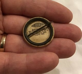 Rare Antique McCreary The 2 Mcs Civil War Cavalry Political Pin Button Kentucky 4