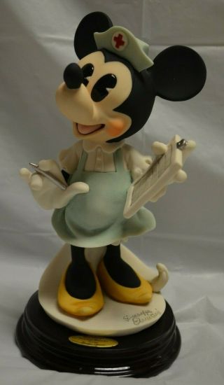 Minnie Mouse Porcelain Florence Made By Giuseppe Armani From Italy