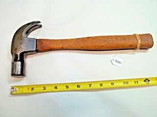 Stanley " Bell System " Vintage Deep Claw Hammer,  1 Lb.  15 Oz.  Total Weight,  Usa