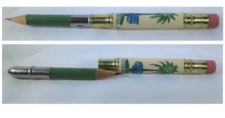 RESTORED Vintage Bullet Pencil - St.  Petersburg,  Florida EF - 1202 2